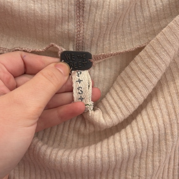 Free People Thermal Ribbed Tunic‎ Top Size Small - Picture 4 of 5